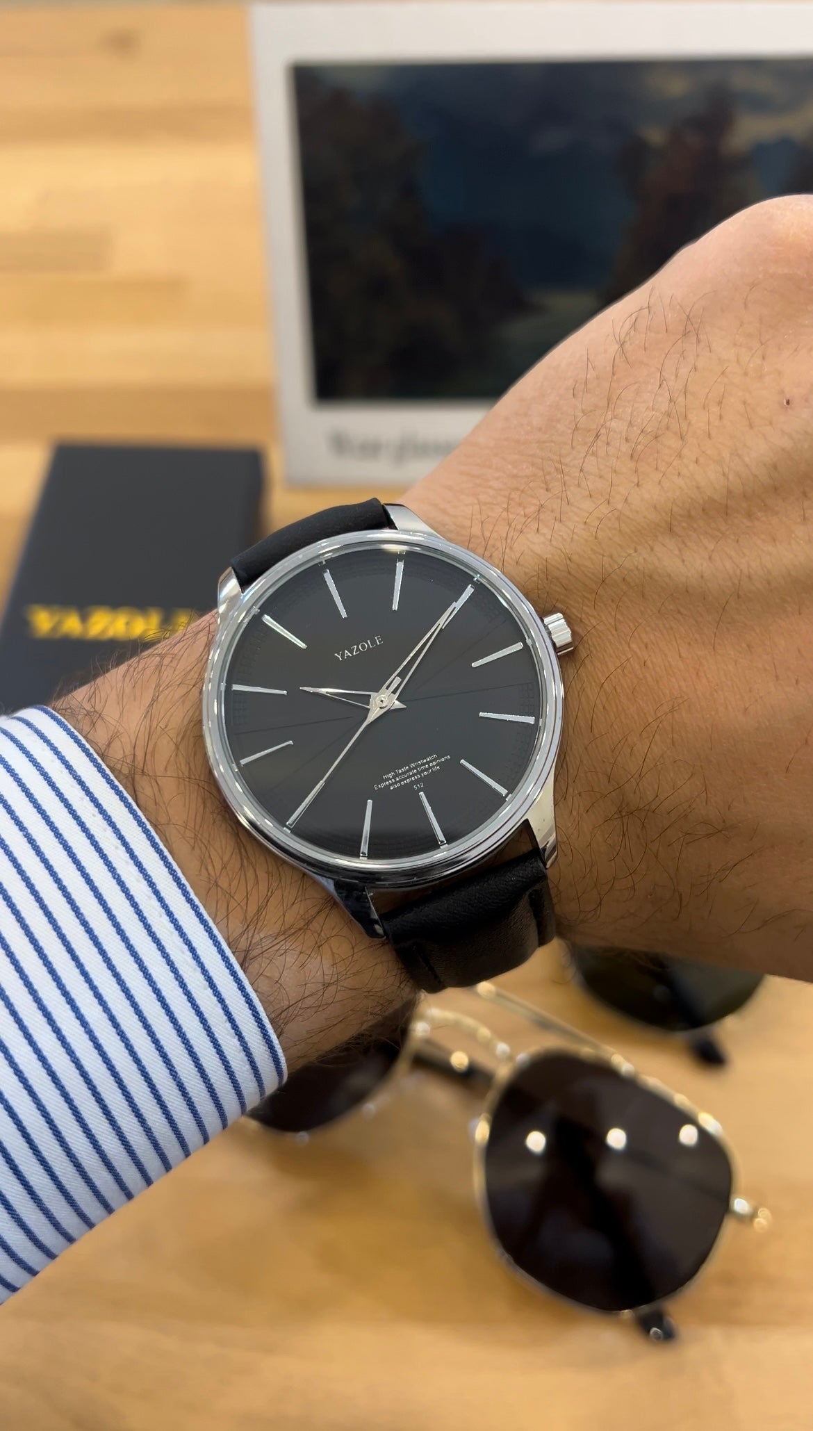 Montre Original Yazole Référence 512 argenté