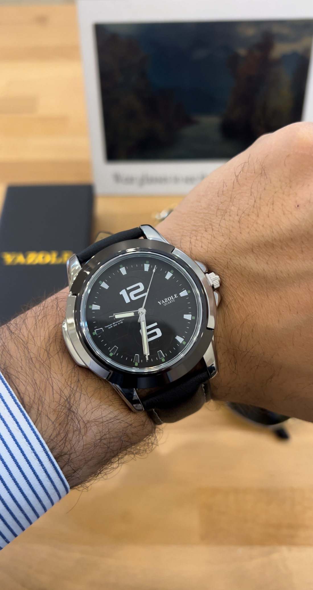 Montre Original Yazole 418 all black