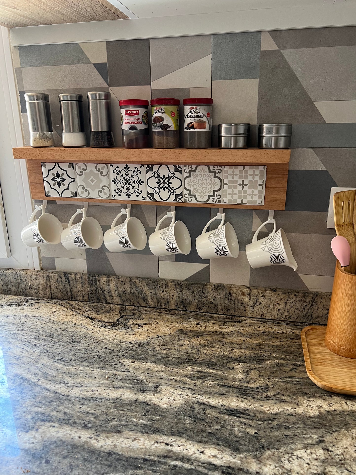 élément 100% hetre + Zelidj algerien