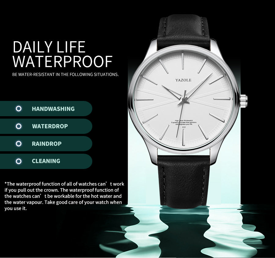 Montre Original Yazole Référence 512 white