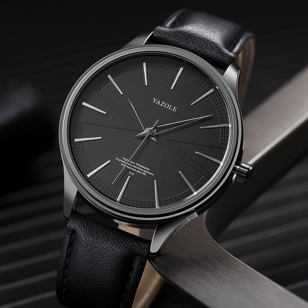 Montre Yazole Originale Référence 512 All Black