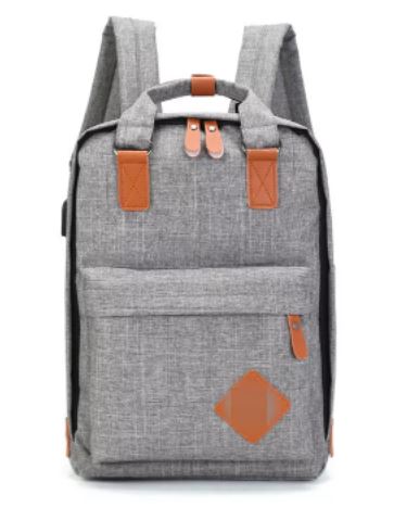 sac a dos 3 en 1 gris pour Homme