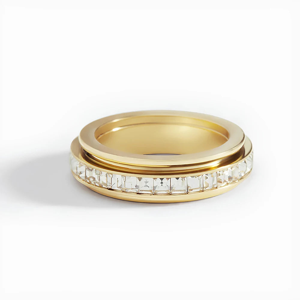 bague anti stress en acier inoxydable