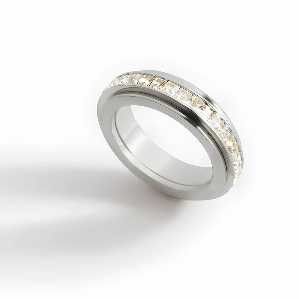 bague anti stress en acier inoxydable