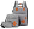 sac a dos 3 en 1 gris pour Homme